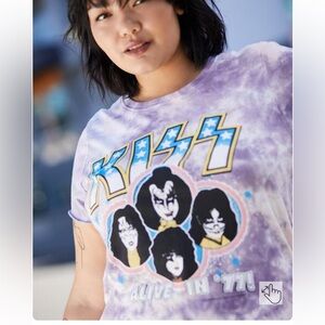 Torrid Classic Fit Crew Tee - KISS Multi Tie Dye